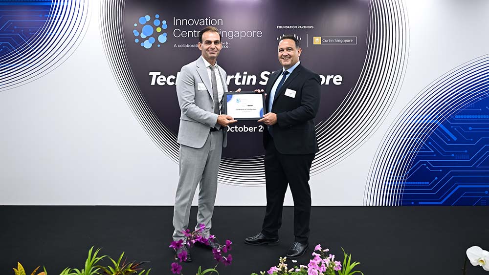 Curtin Tech launch NIIN in Singapore