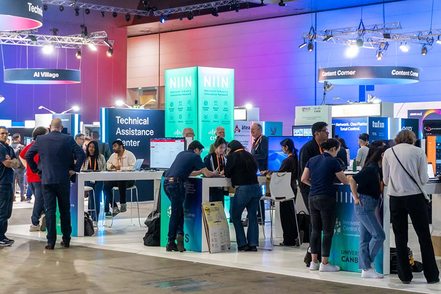 NIIN Stand at Cisco Live